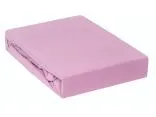 Prześcieradło Jersey z gumką wrzosowe  120x200    020